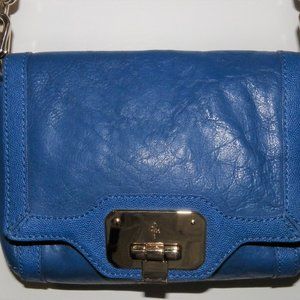 COLE HAAN Blue Leather Purse